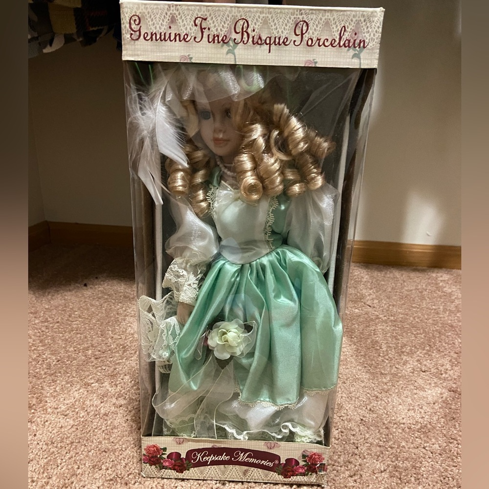 KeepSake Memories porcelain doll
